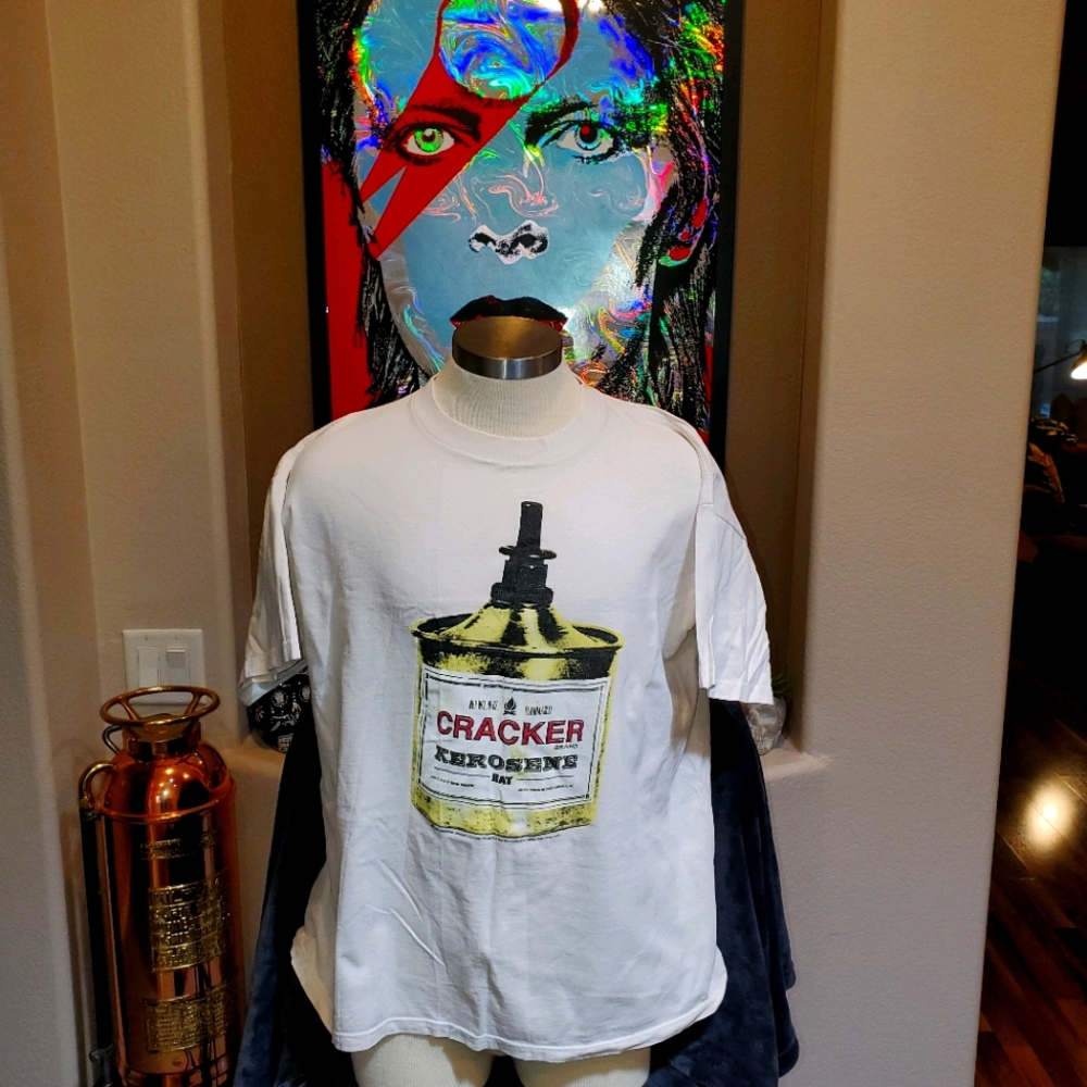 Cracker Kerosene Hat tour tshirt
